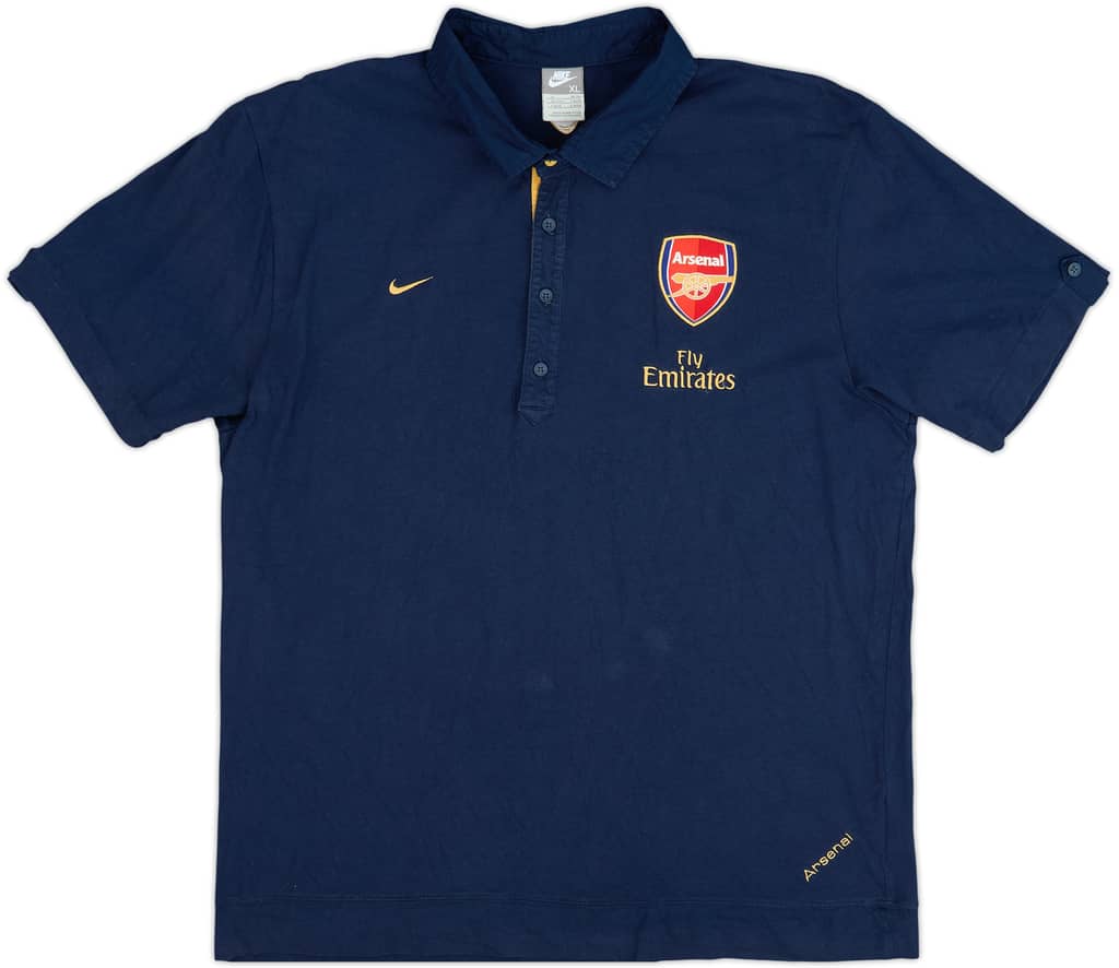 2007-08 Arsenal Nike Polo Shirt - 8/10 - (XL)