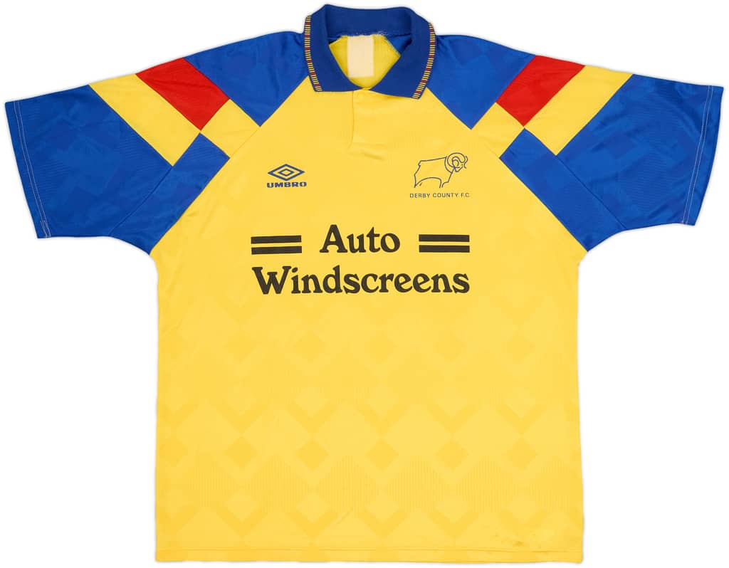 1991-92 Derby County Third Shirt - 8/10 - (XL)