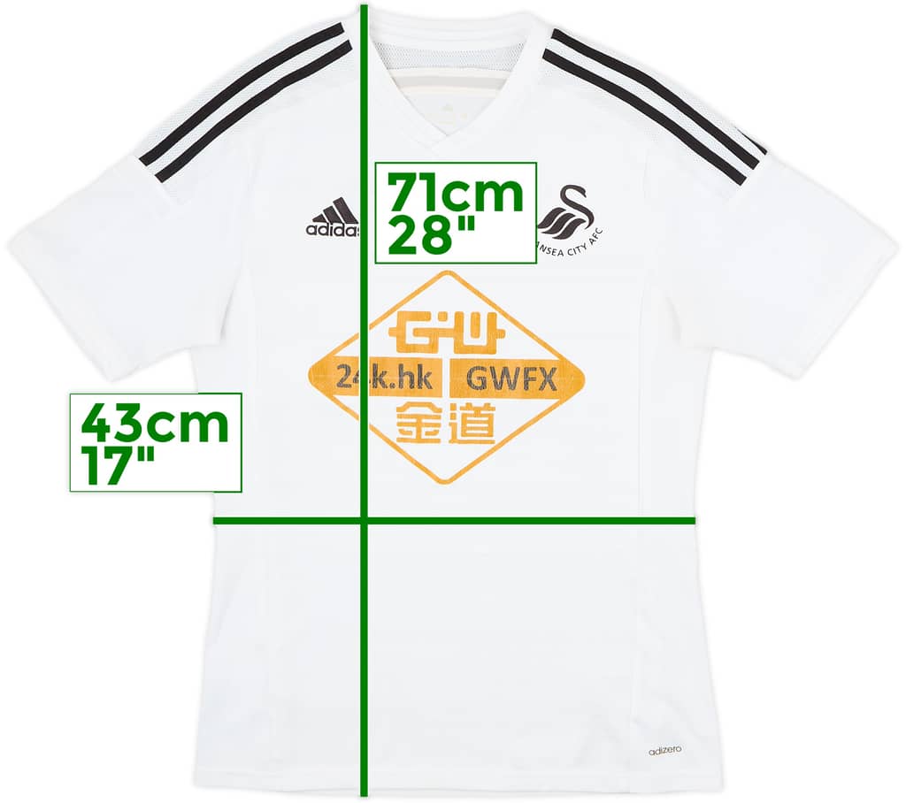 2014-15 Swansea Home Shirt - 5/10 - (M)