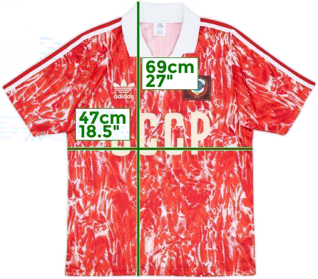 1989-91 Soviet Union Home Shirt - 9/10 - (S)
