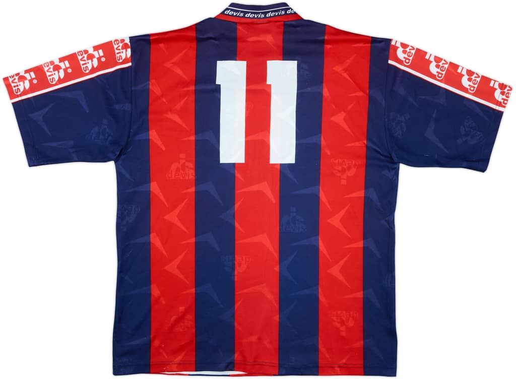 1999-00 Crotone Match Issue Home Shirt #11
