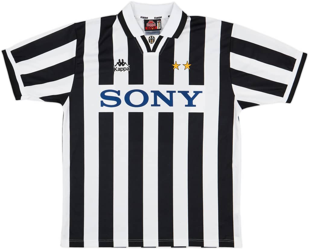 1995-97 Juventus Home Shirt - 9/10 - (XL)