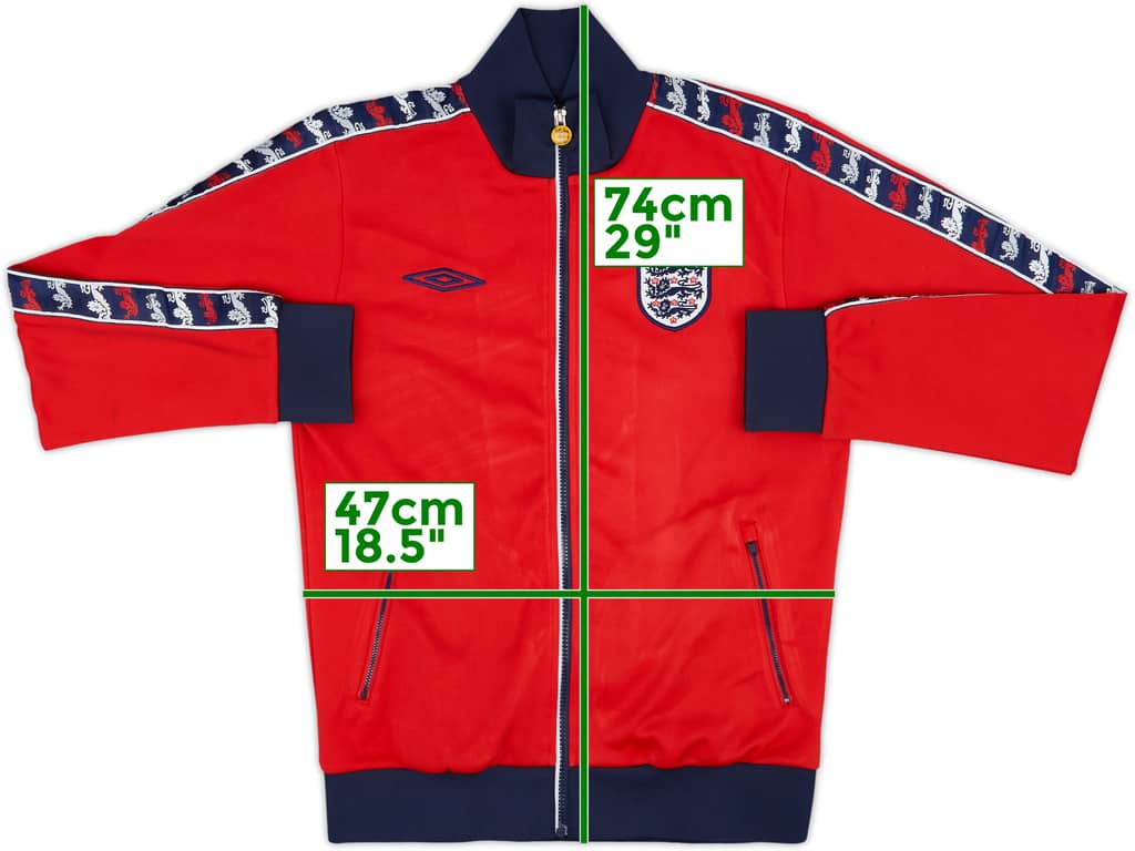 2007-09 England Umbro Track Jacket - 9/10 - (M)