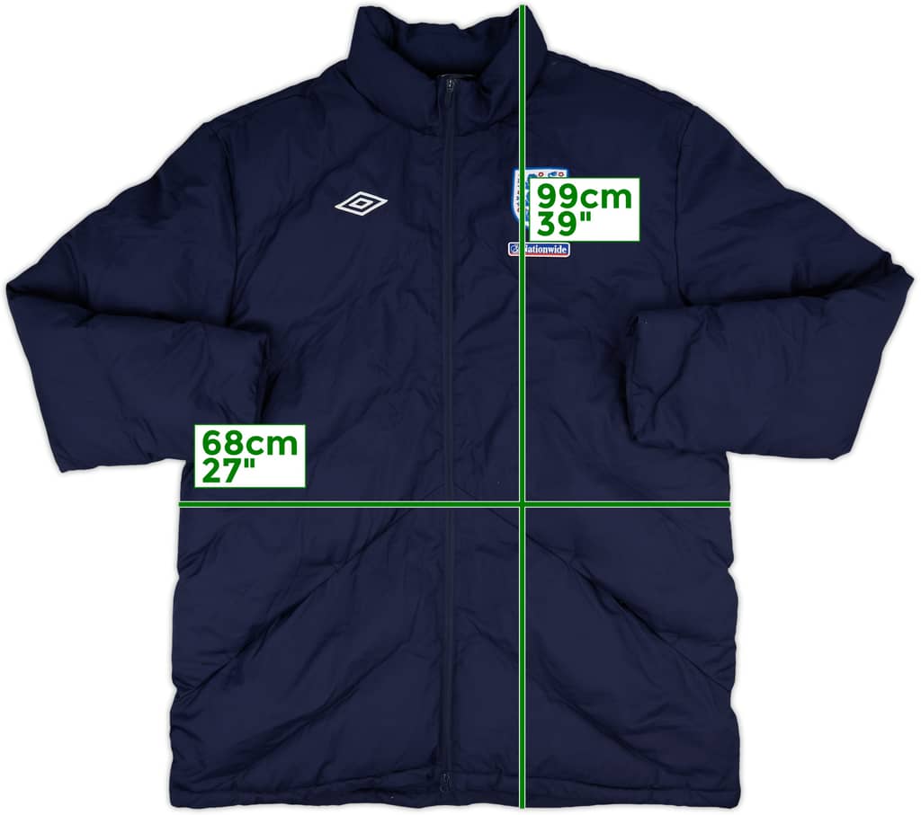 2012-13 England Umbro Padded Bench Coat - 10/10 - (3XL)