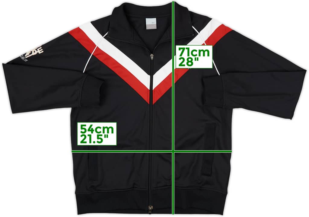 2006-07 Manchester United Nike Track Jacket - 7/10 - (L)