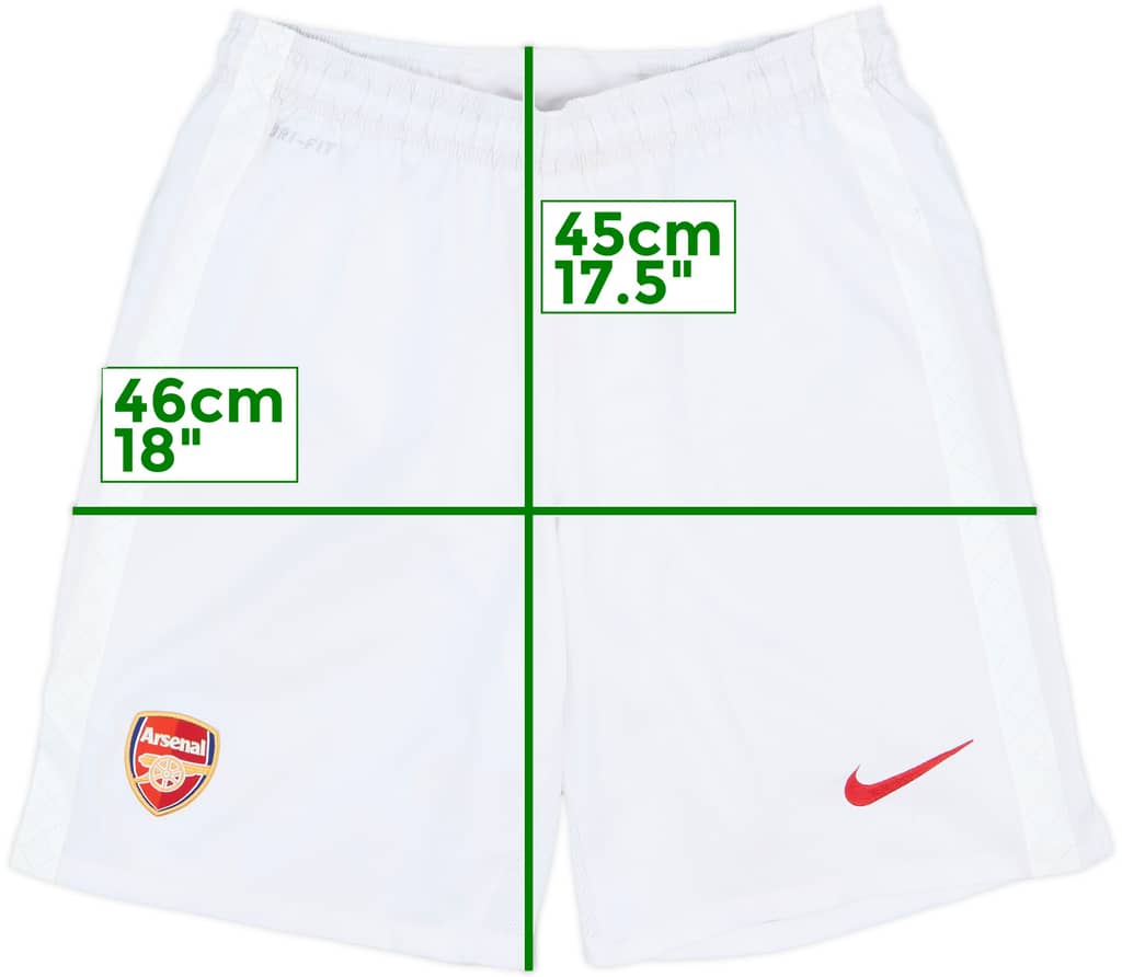 2012-14 Arsenal Home Shorts - 7/10 - (M)