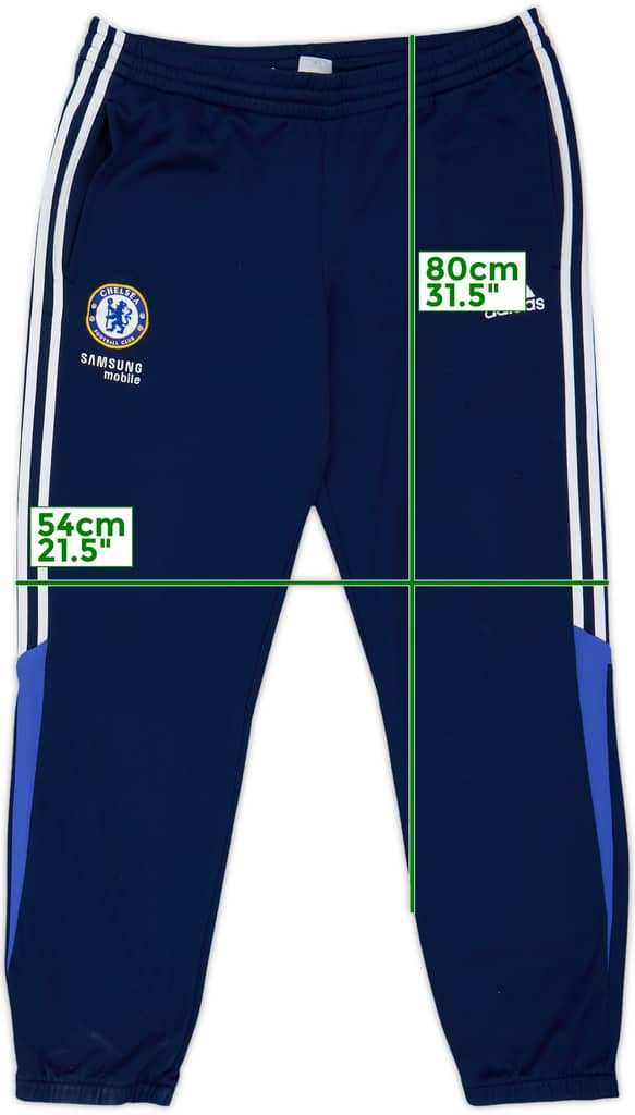 2007-08 Chelsea adidas Track Pants/Bottoms - 8/10 - (M)