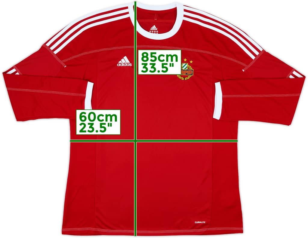 2010-11 Rapid Vienna Third L/S Shirt - 9/10 - (XXL)