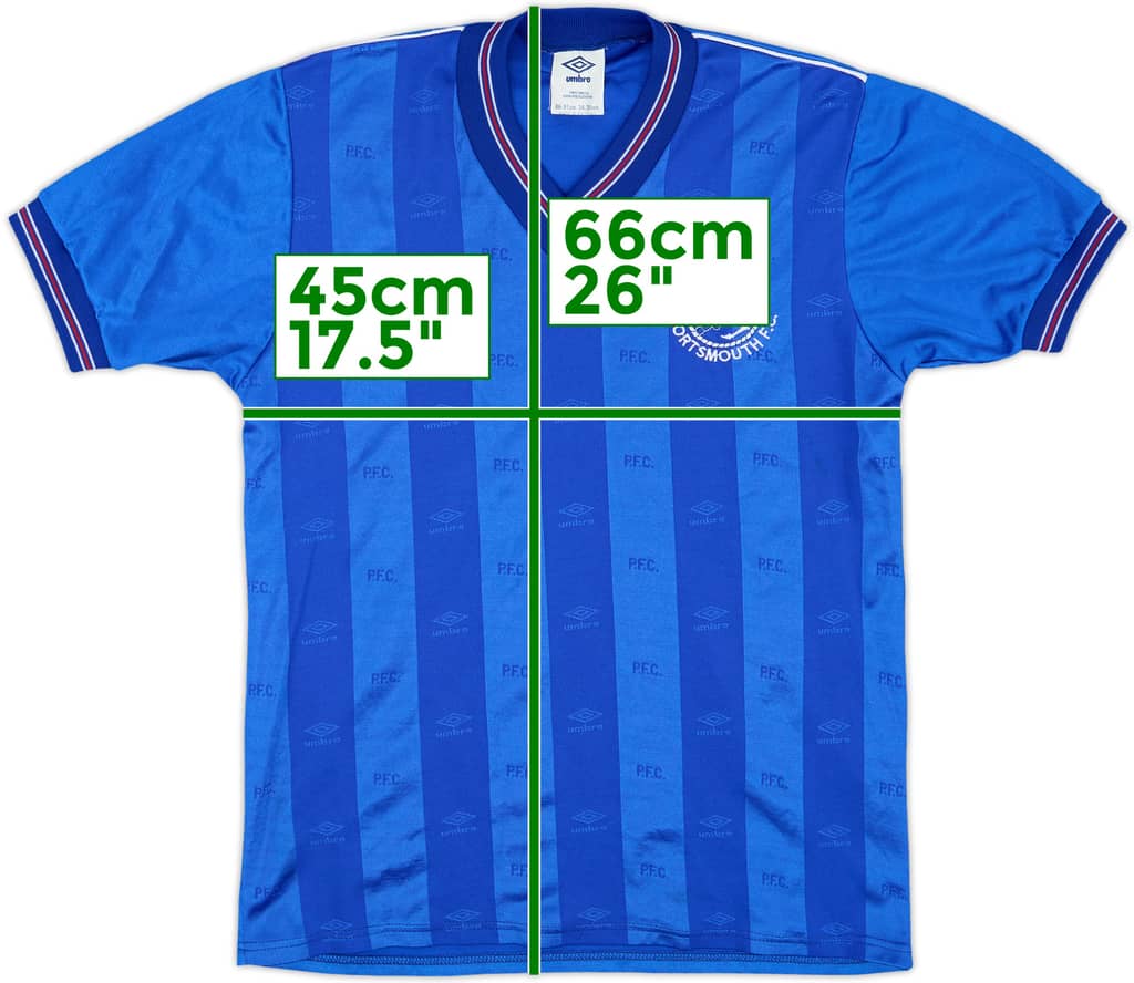 1983-85 Portsmouth Home Shirt - 10/10 - (S)