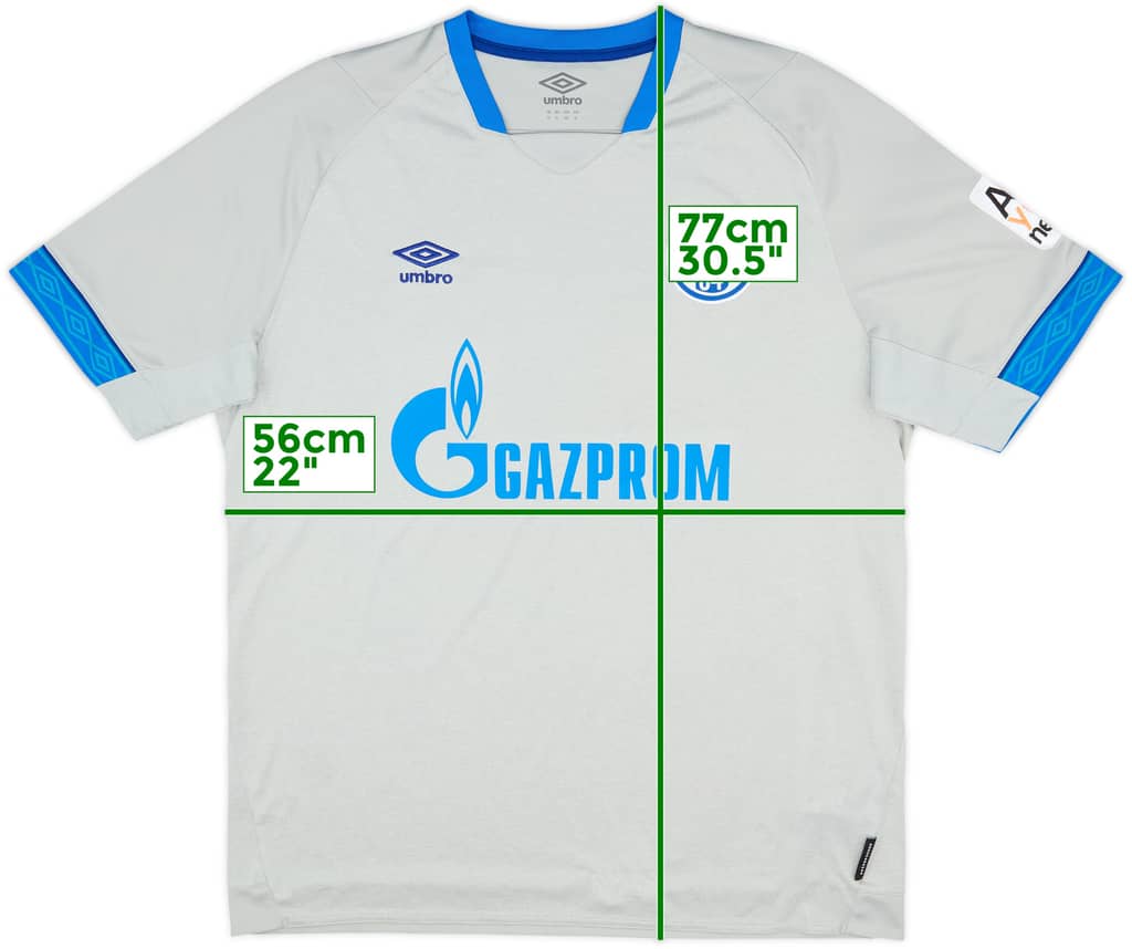 2018-19 Schalke Away Shirt - 10/10 - (XL)