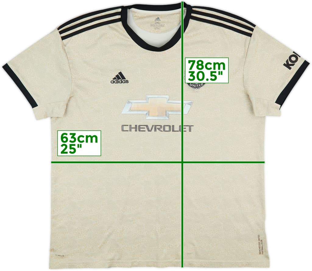 2019-20 Manchester United Away Shirt - 5/10 - (XXL)