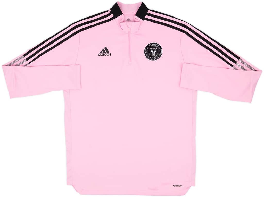 2020 Inter Miami adidas 1/4 Zip Drill Top - 7/10 - (L)