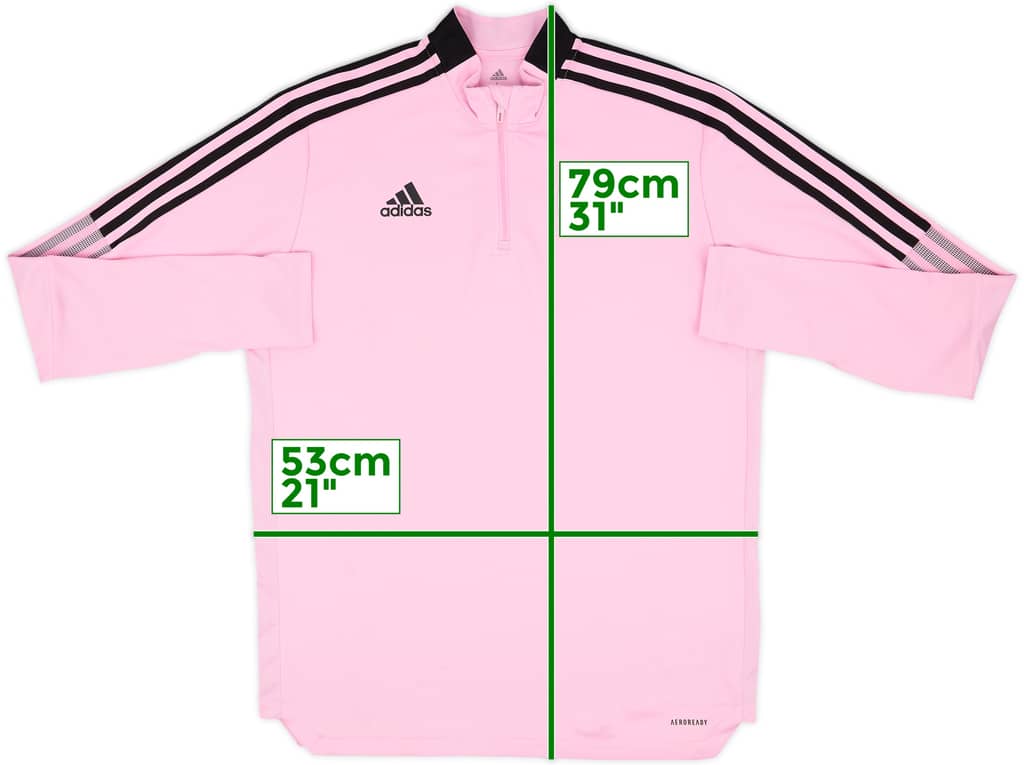 2020 Inter Miami adidas 1/4 Zip Drill Top - 7/10 - (L)