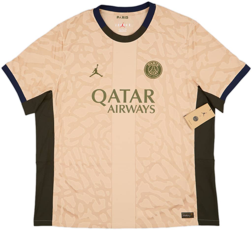 2023-24 Paris Saint-Germain Authentic Fourth Shirt (XXL)