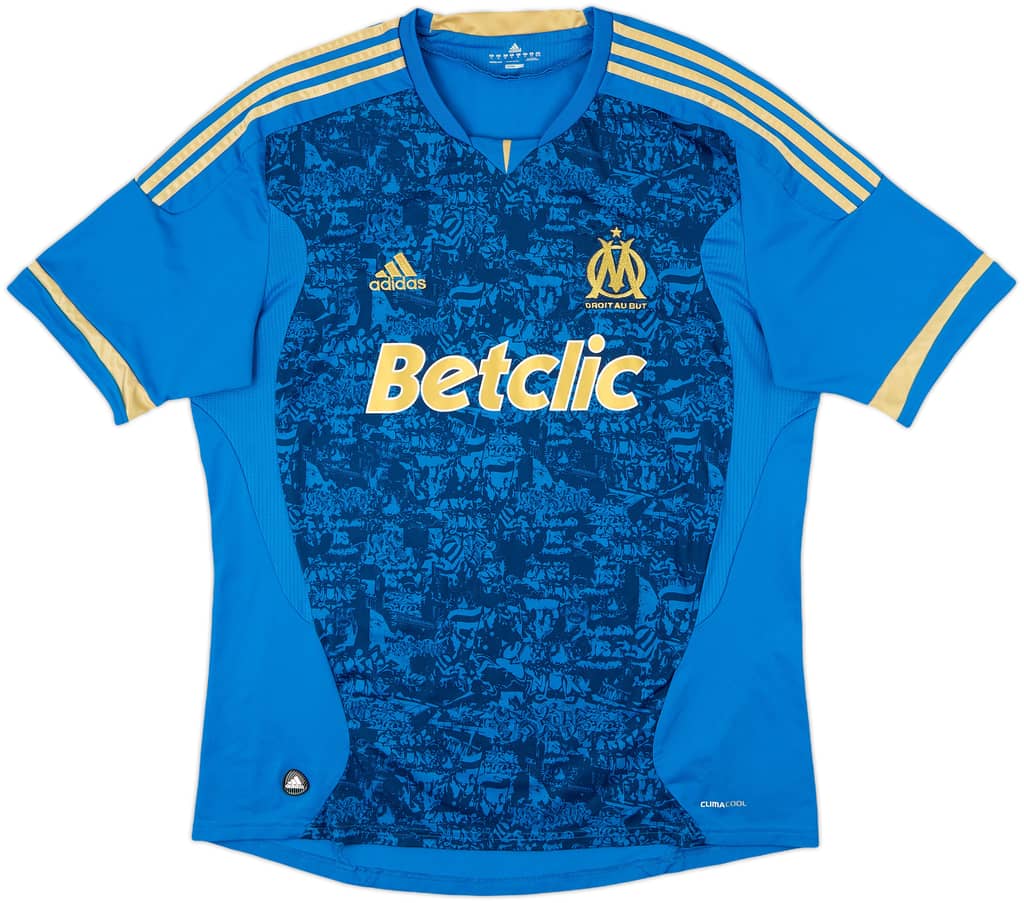 2011-12 Olympique Marseille Away Shirt - 6/10 - (XL)