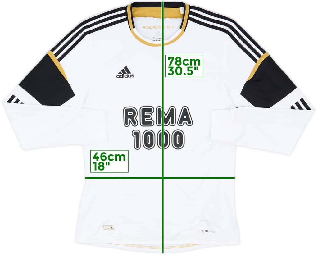 2012-13 Rosenborg Home L/S Shirt - 9/10 - (M)