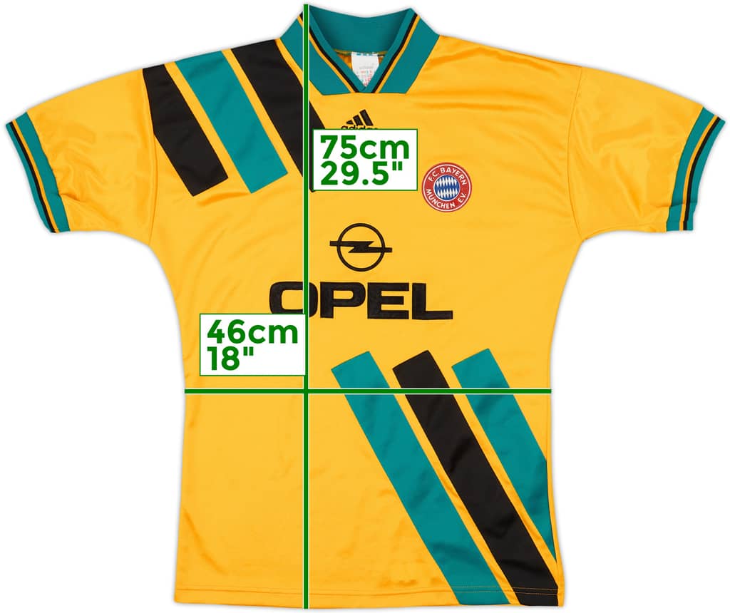 1993-96 Bayern Munich Away Shirt - 9/10 - (S)