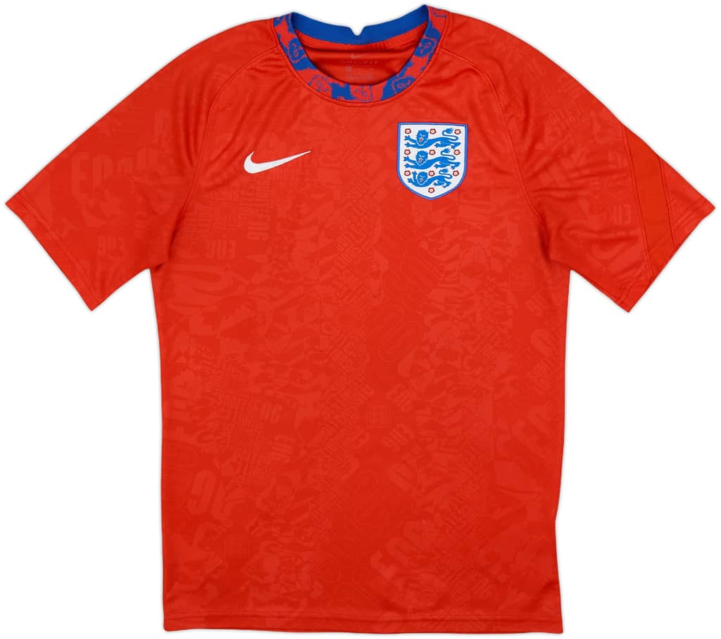 Camiseta de entrenamiento Nike de Inglaterra 2020-21 - 6/10 - (S)
