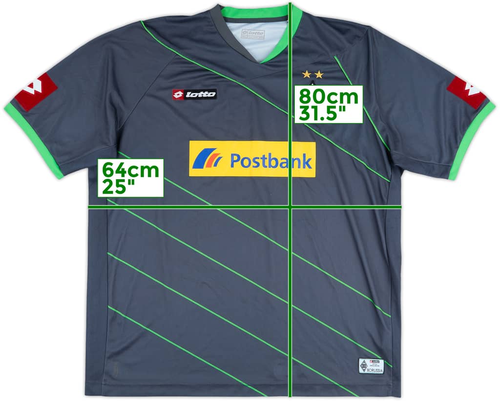2011-12 Borussia Monchengladbach Away Shirt - 7/10 - (3XL)