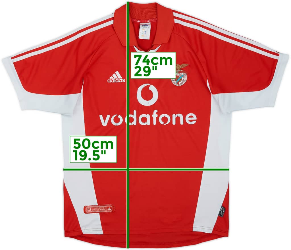 2001-02 Benfica Home Shirt - 4/10 - (S)