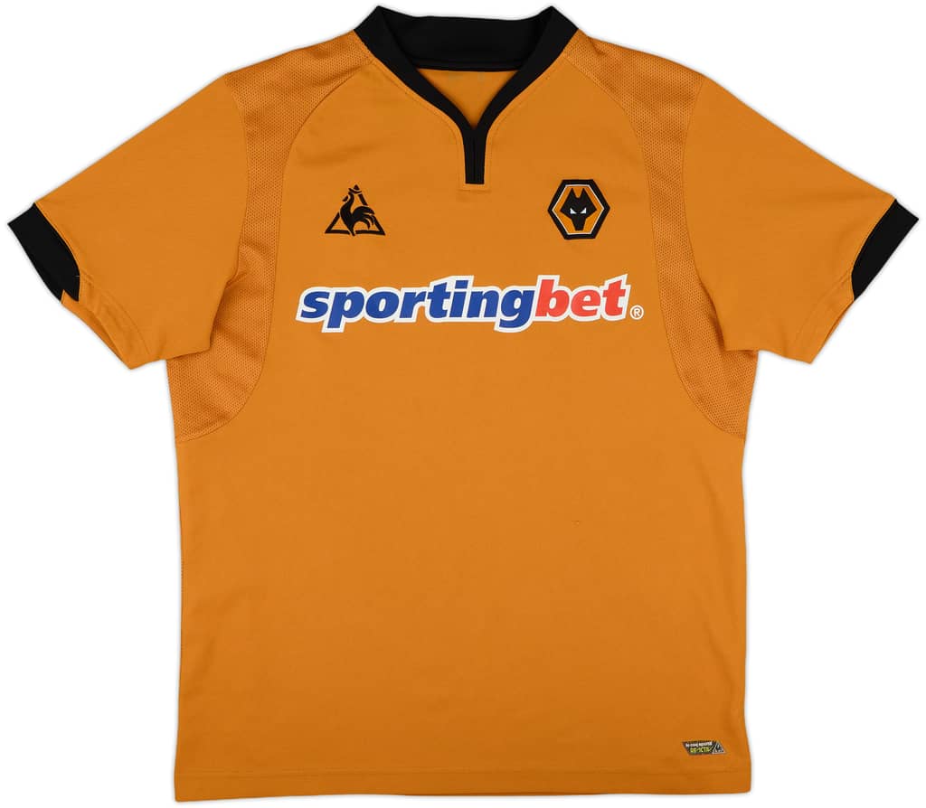 2009-10 Wolves Home Shirt - 8/10 - (L)