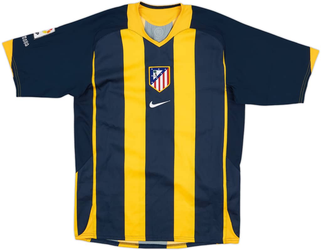 2005-06 Atletico Madrid Away Shirt - 9/10 - (M)