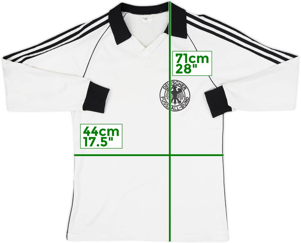 1978-79 West Germany Home L/S Shirt - 7/10 - (M)