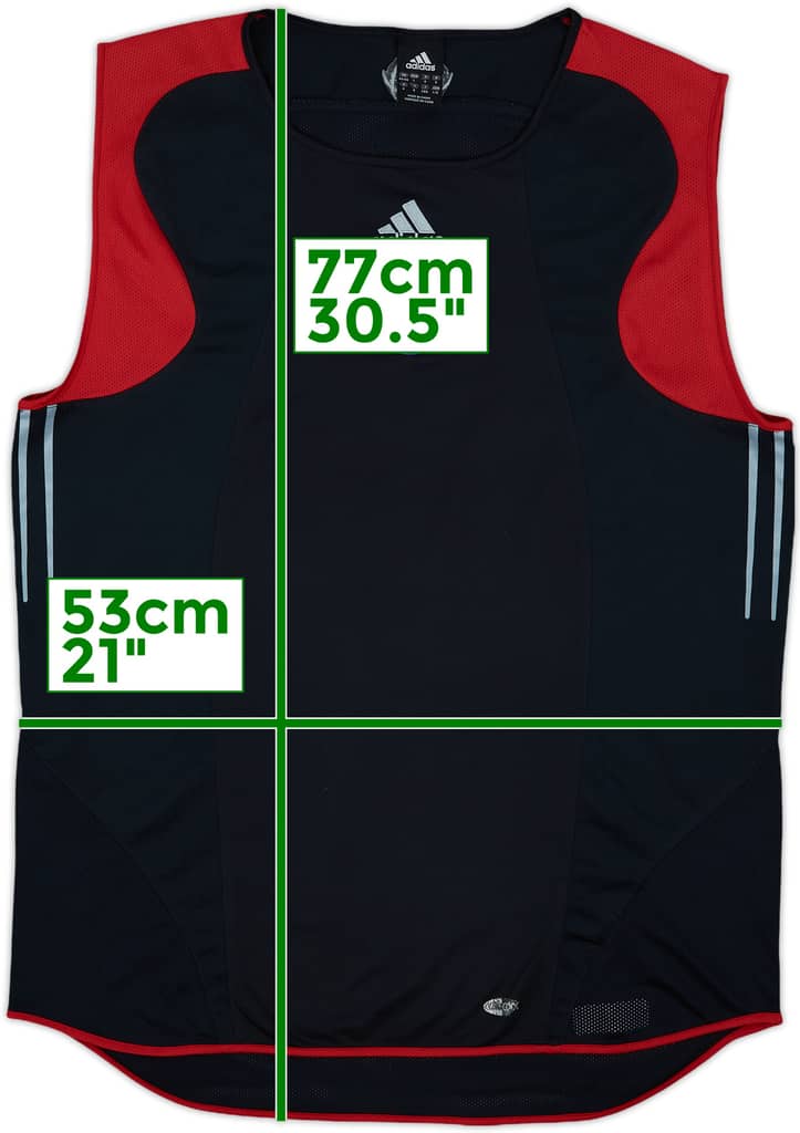 2004-05 Bayern Munich adidas Training Vest - 8/10 - (L/XL)