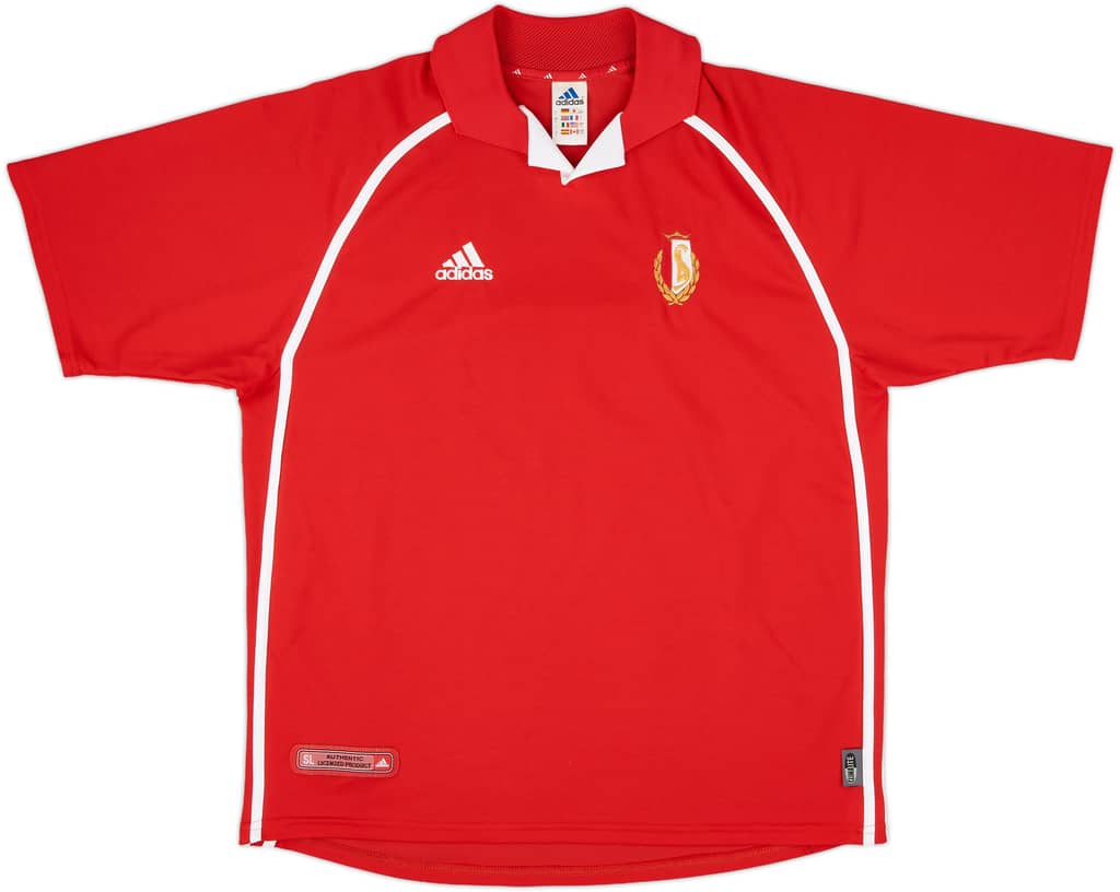 2001-02 Standard Liege Home Shirt - 9/10 - (L)