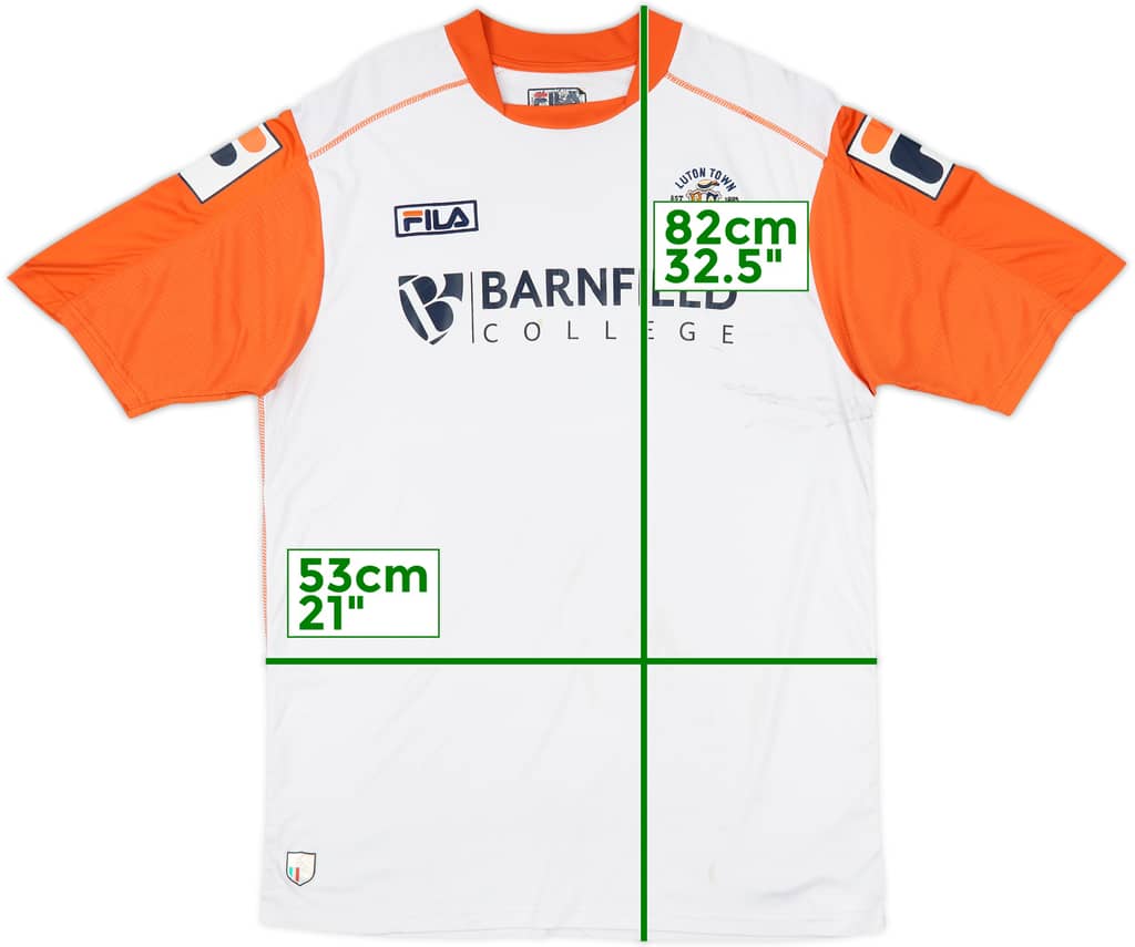 2015-16 Luton Town Away Shirt - 5/10 - (XL)