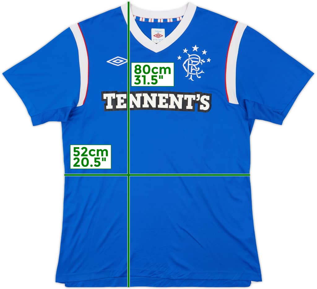 2011-12 Rangers Home Shirt - 7/10 - (L)
