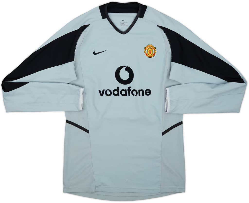 2002-04 Manchester United GK Shirt - 9/10 - (XL.Boys)
