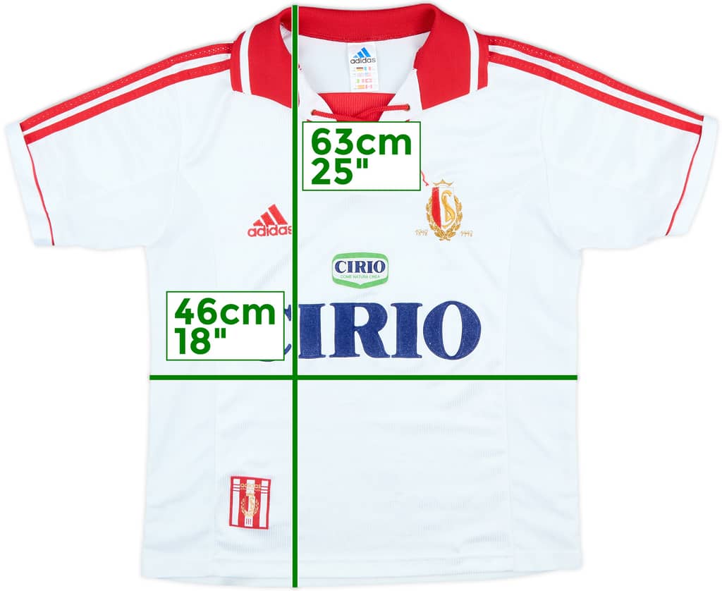 1998-99 Standard Liege Away Shirt - 9/10 - (Y)