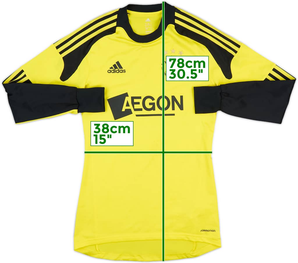 2013-14 Ajax Player Issue GK Shirt - 6/10 - (S)