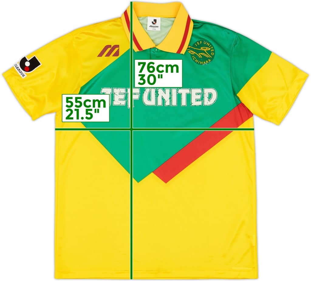 1992 JEF United Home Shirt - 6/10 - (L)