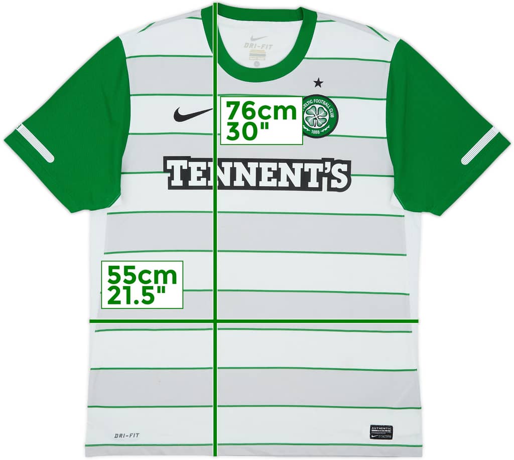 2011-12 Celtic Away Shirt - 5/10 - (L)