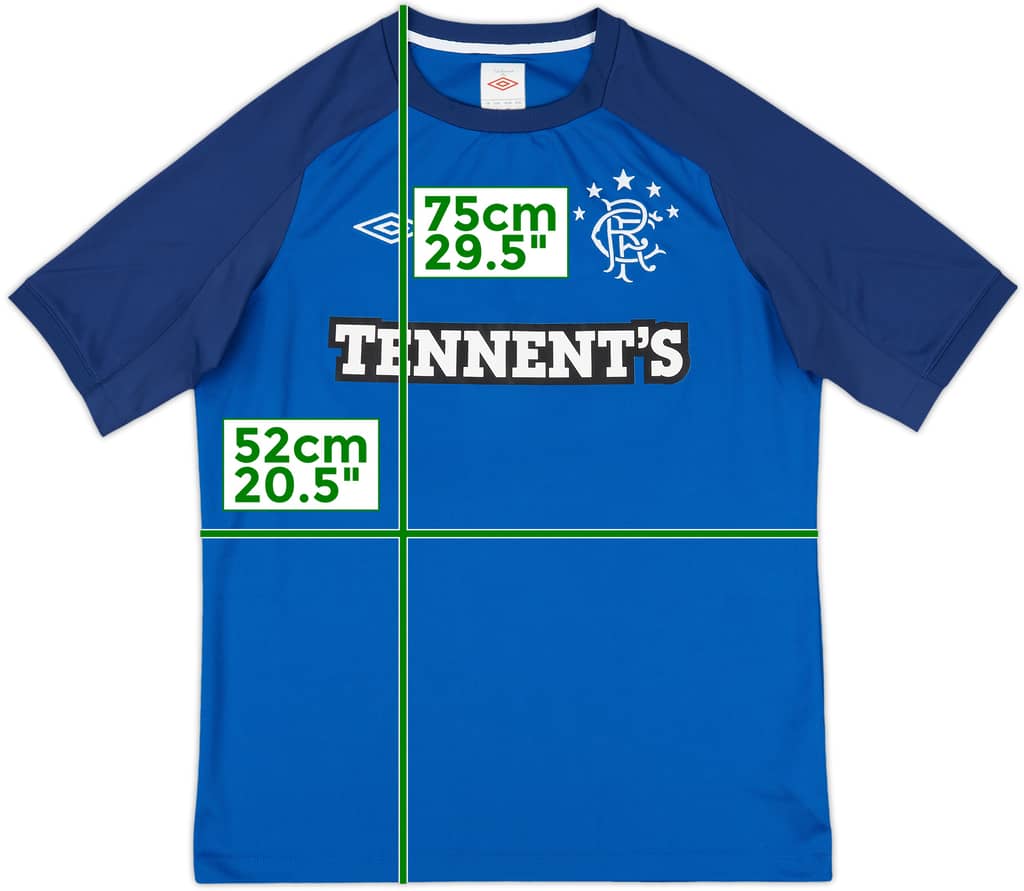 2010-11 Rangers Umbro Training Shirt - 10/10 - (L)