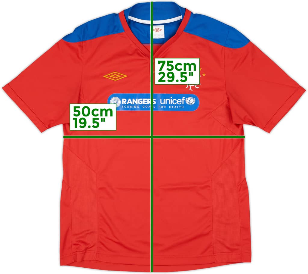 2010-11 Rangers Umbro Training Shirt - 10/10 - (L)