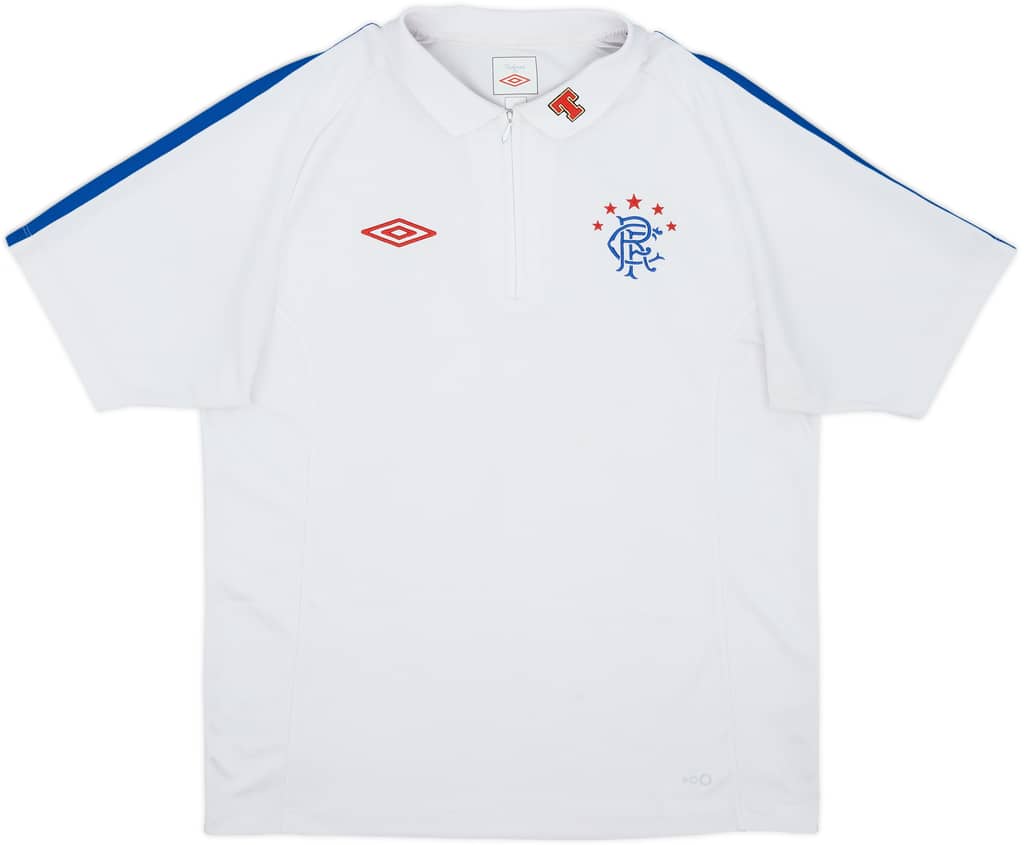 2010-11 Rangers Umbro 1/4 Zip Training Shirt - 9/10 - (L)
