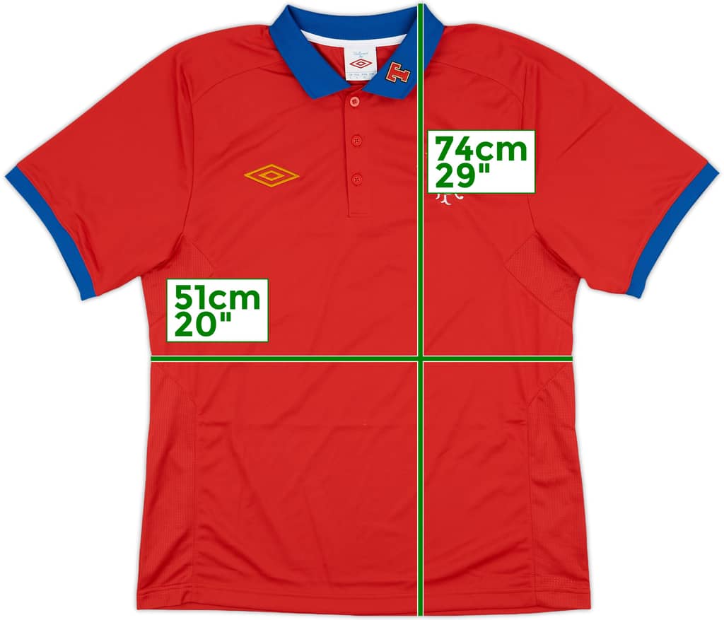 2012-13 Rangers Umbro Polo Shirt - 10/10 - (L)