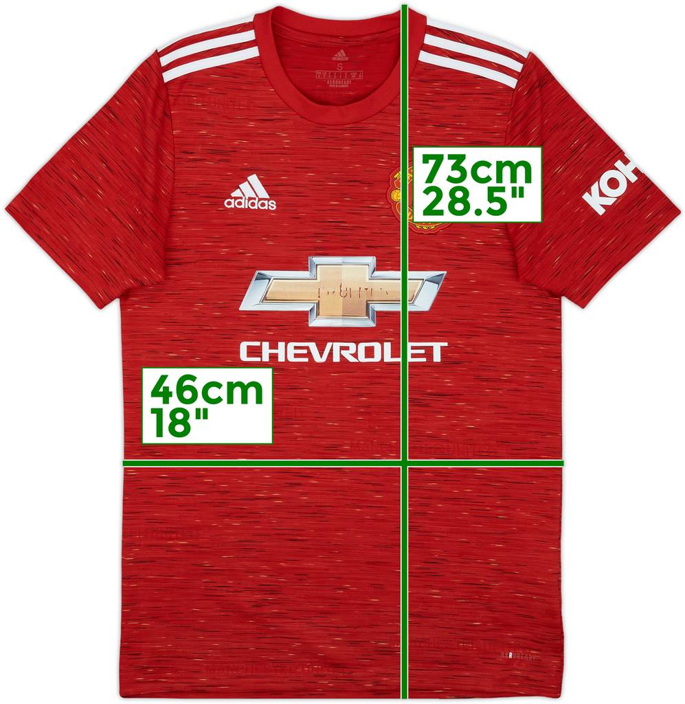 2020-21 Manchester United Home Shirt - 5/10 - (S)