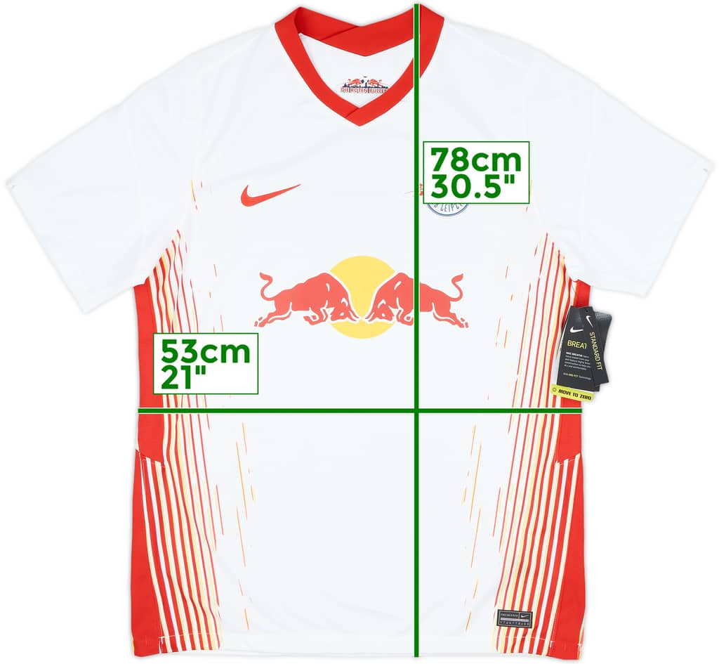 2020-21 RB Leipzig Home Shirt (L)