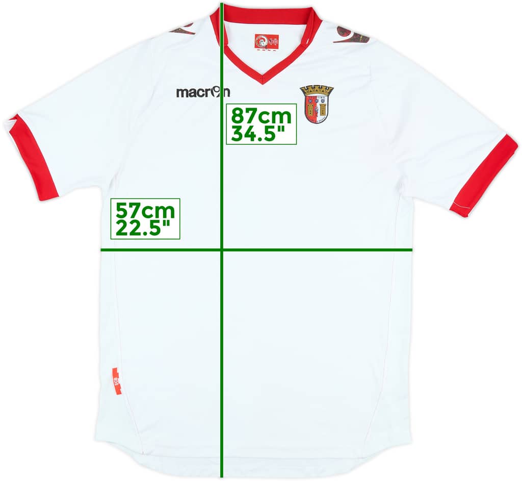 2013-14 Braga Away Shirt - 5/10 - (XL)