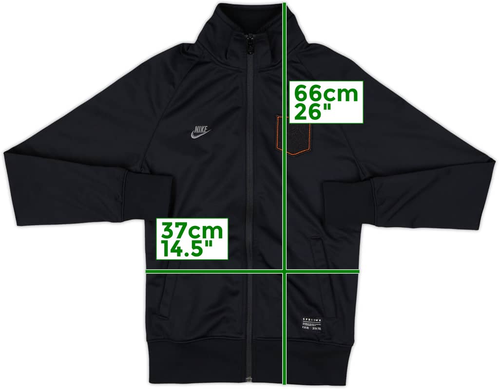 2012-13 Netherlands Nike Track Jacket - 8/10 - (XS)