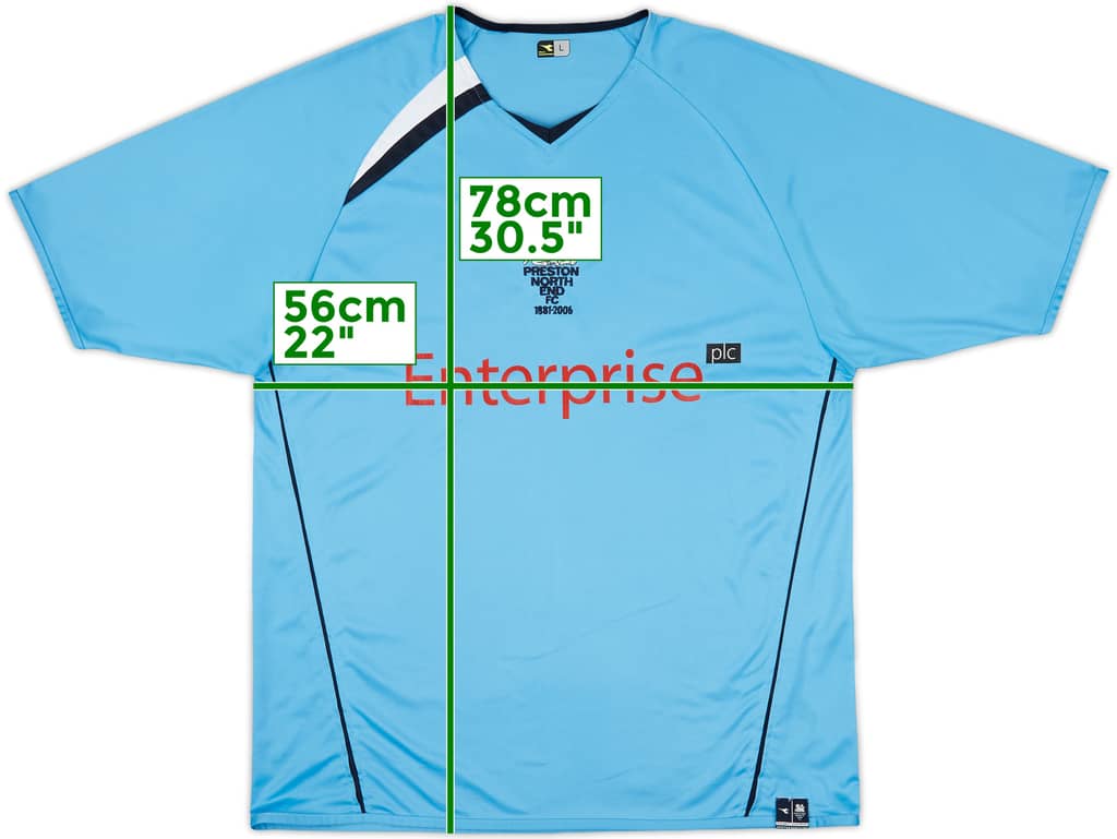 2005-06 Preston Away Shirt - 8/10 - (L)