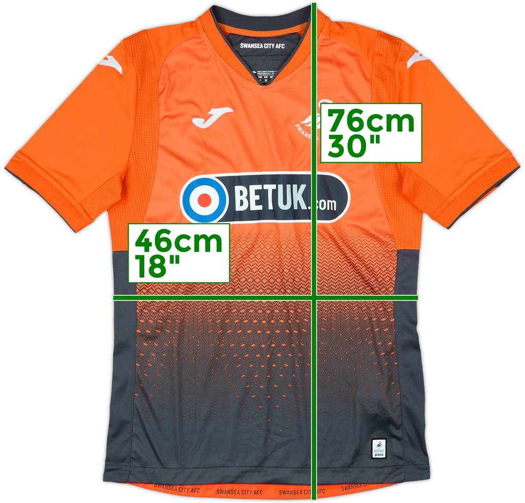 2018-19 Swansea City Away Shirt - 9/10 - (M)