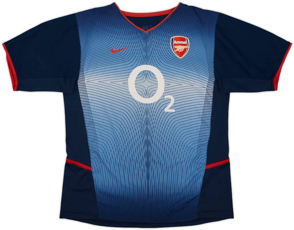 2002-04 Arsenal Away Shirt - 8/10 - (L.Boys)