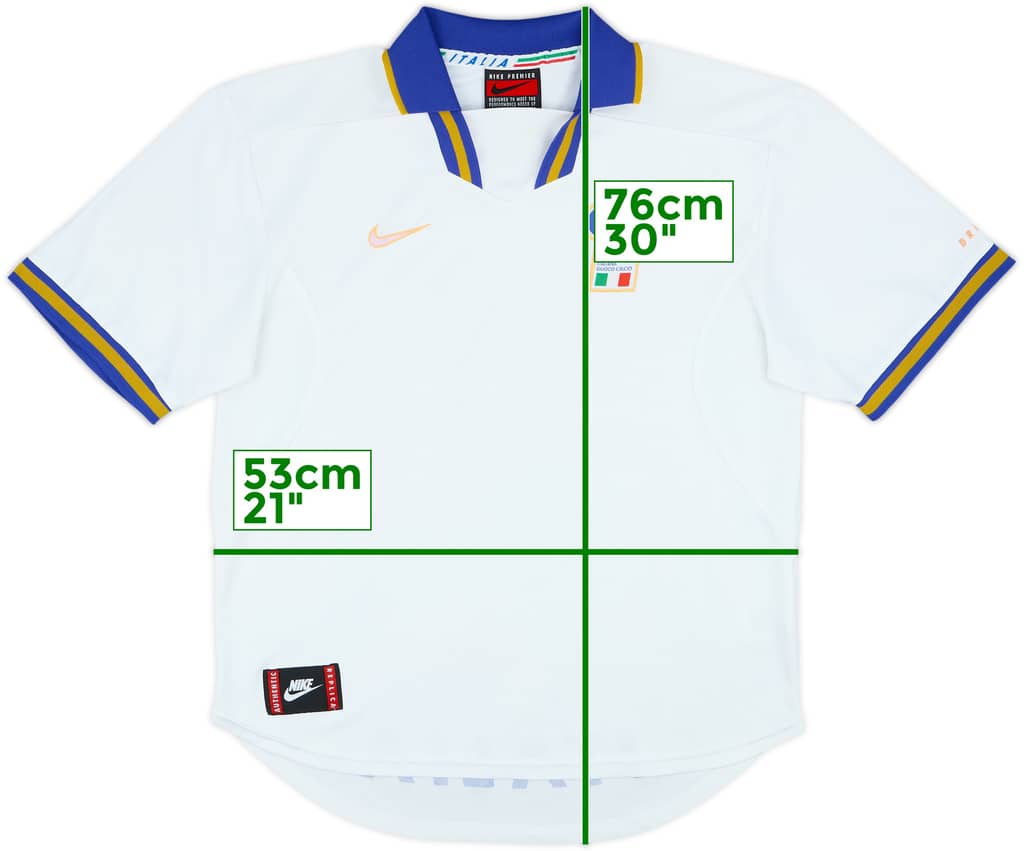 1996-97 Italy Away Shirt - 4/10 - (L)