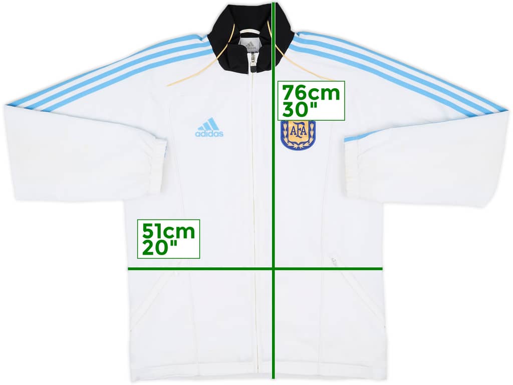 2009-10 Argentina adidas Track Jacket - 7/10 - (S)