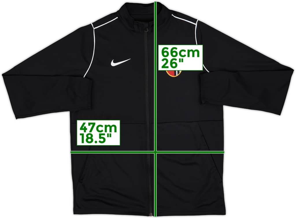 2020-21 Ascoli Nike Track Jacket - 8/10 - (XL.Boys)